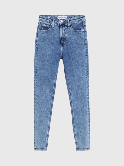Jeans High Rise Super Skinny Ankle Azul 1A4-4