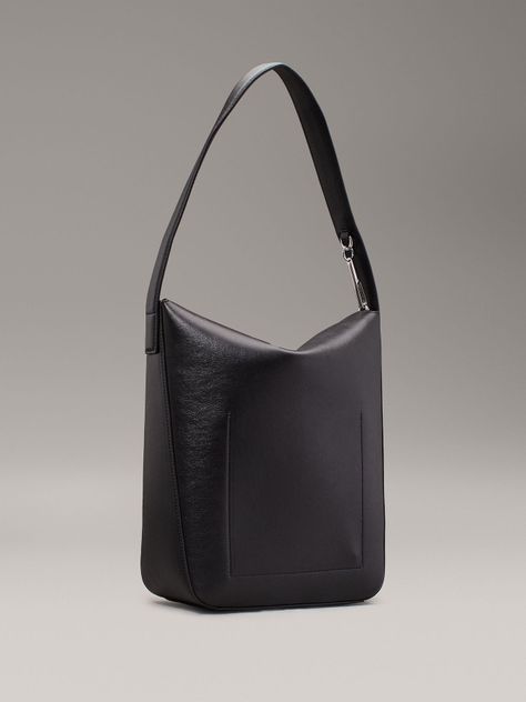 Cartera Bucket Soft Sculpt Negro Calvin Klein-4