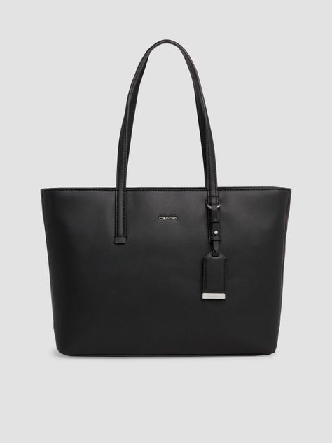 Cartera Shopper Ck Must Md Negro-0