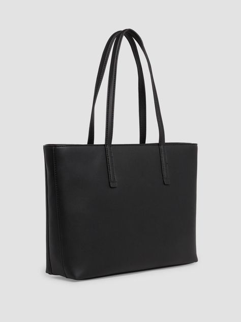 Cartera Shopper Ck Must Md Negro-1