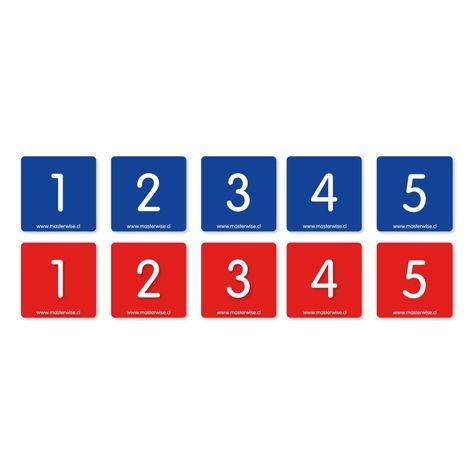 NÚMEROS MÓVILES DEL 0 AL 9-0