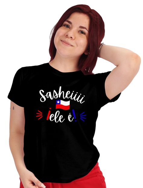 Polera mujer diseño Frases chilenas fiestas patrias D9-0