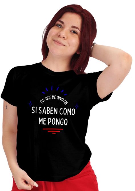 Polera mujer diseño Frases chilenas fiestas patrias D16-0