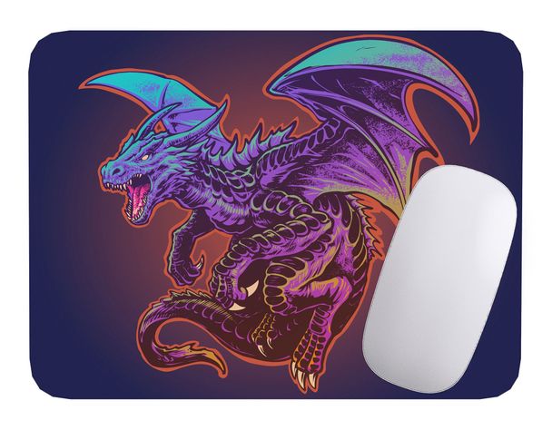 Mouse Pad Dragon - 17cm X 21cm D8-0