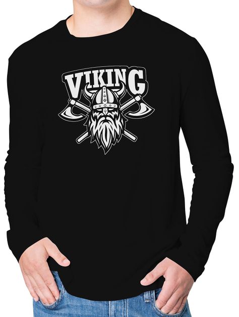 Polera Manga larga Vikingo Valhalla D7-0