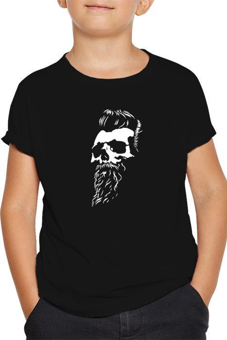 Polera niño diseño calavera 9-0