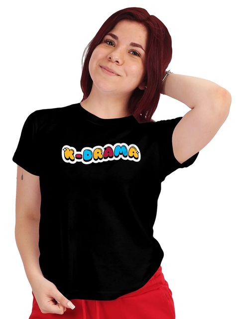 Polera Mujer I Love K Pop K Dramas Coreana D12-0