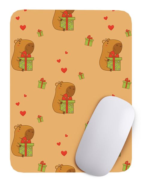 Mouse Pad Capibara carpincho Arte de animales - 17cm X 21cm D5-0