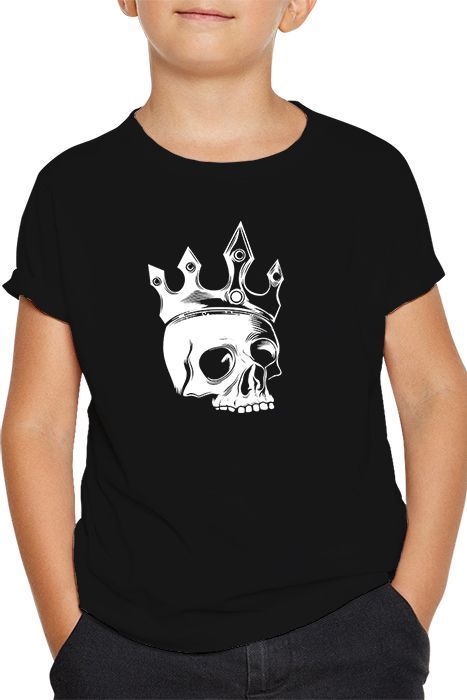 Polera niño diseño calavera 11-0