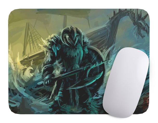 Mouse Pad Vikingo Valhalla - 17cm X 21cm D17-0