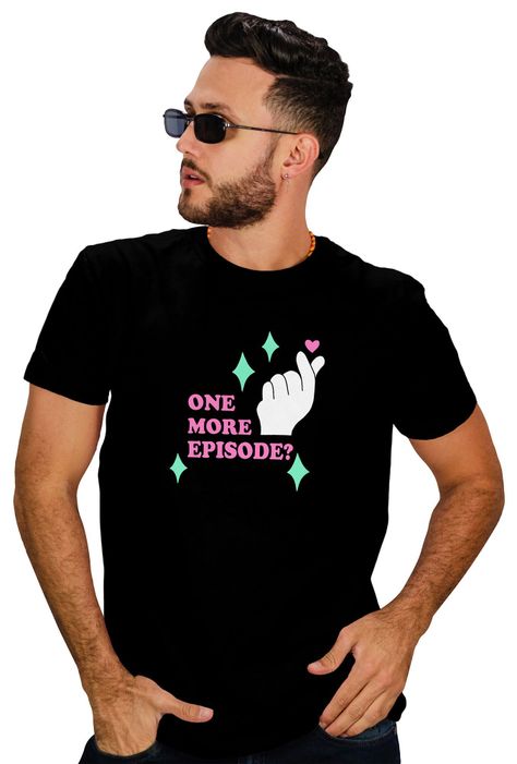 Polera hombre I Love K Pop K Dramas Coreana D14-0