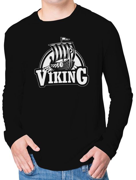 Polera Manga larga Vikingo Valhalla D8-0