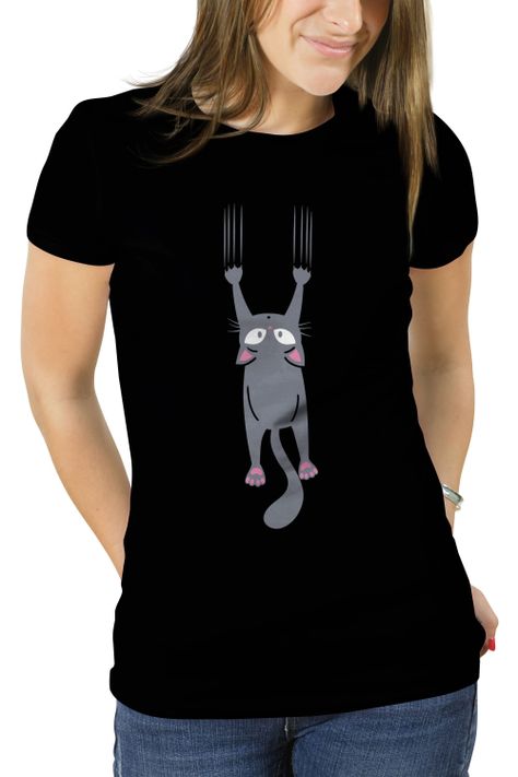 Polera Mujer diseño gatito gato D2-0