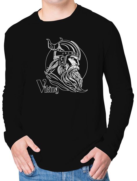 Polera Manga larga Vikingo Valhalla D31-0