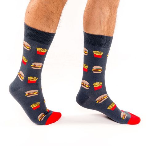 Pack 3 Calcetines Comida - Sushi - Hamburguesa - Asado - Socks Lab-1
