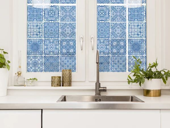 Azulejo Autoadhesivo Transpare 15x15 Iberica Azul-3