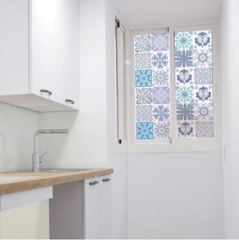 Azulejo Autoadhesivo Transparente 15x15 Aqua-3
