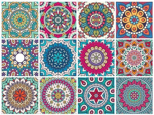 Azulejo Autoadhesivo Transparente 15x15 Mandala-0