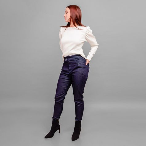 PANTALÓN PITILLO DE MUJER -0