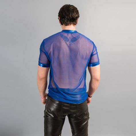 POLERA TRANSPARENCIA HOMBRE SETH KADOOS-0