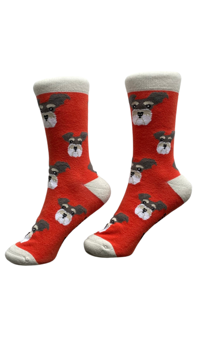 Calcetines Con Diseño Perro Schnauzer-0