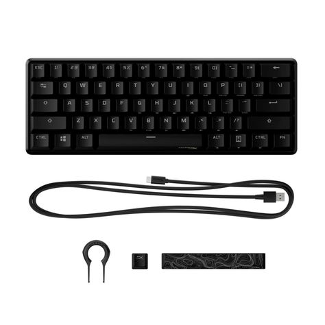 Teclado Mécanico Gamer Hyperx Alloy Origins Rgb 60 Red-4