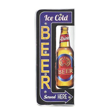 LETRERO VINTAGE  LED. (21.5 x 8.5 x 53 cms.)-1
