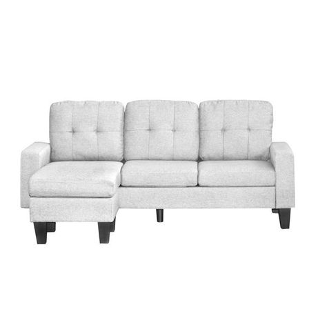 SECCIONAL PALOMINO LINEN13 LIGHT GREY(195 x 130 x 98 cm.)-0