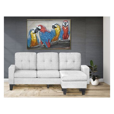 SECCIONAL PALOMINO LINEN13 LIGHT GREY(195 x 130 x 98 cm.)-4