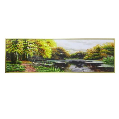 CUADRO LAGUNA DE OTOÑO ( 150 x 4 x 47 cm)-0