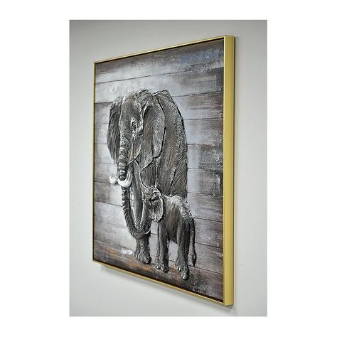 CUADRO MAMA ELEFANTE (120 x 4 x 90 cm)-3