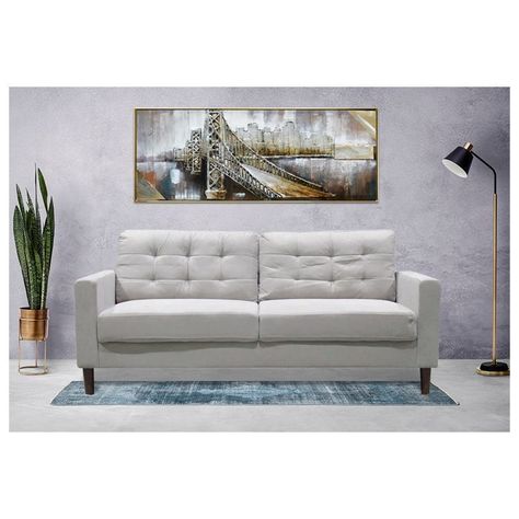 SOFA PALOMINO 3C BEIGE (185 x 80 x 85 cm)-3