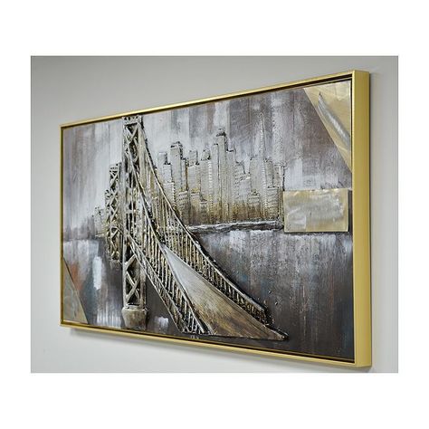 CUADRO MI PUENTE DE OTOÑO (150 x 4 x 57 cm)-2