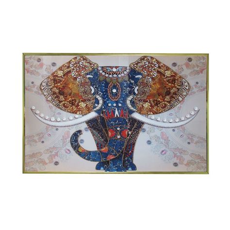 CUADRO ELEFANTE SAGRADO (120 x 40 x 80 cm)-0