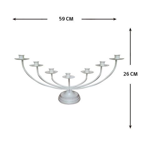 CANDELABRO 7V PROVENZAL (59 x 14 x 26 cm)-1