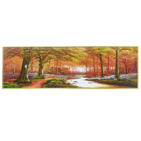 CUADRO ATARDECER EN EL BOSQUE (150 x 4 x 47 cm)-0