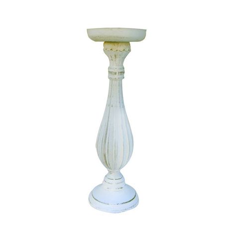 CANDELABRO WHITE CALVIN XL ( 10.5 x 10.5 x 33 cm)-0