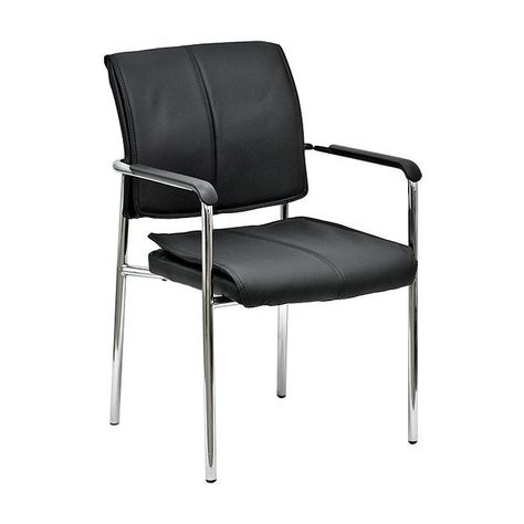Silla De Visita Oficina Premium Black FX-0