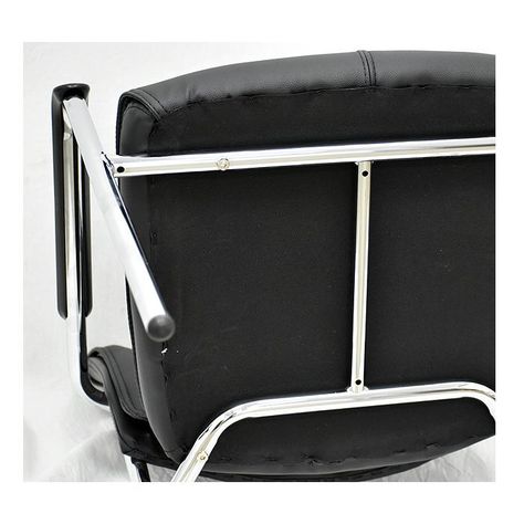 Silla De Visita Oficina Premium Black FX-4