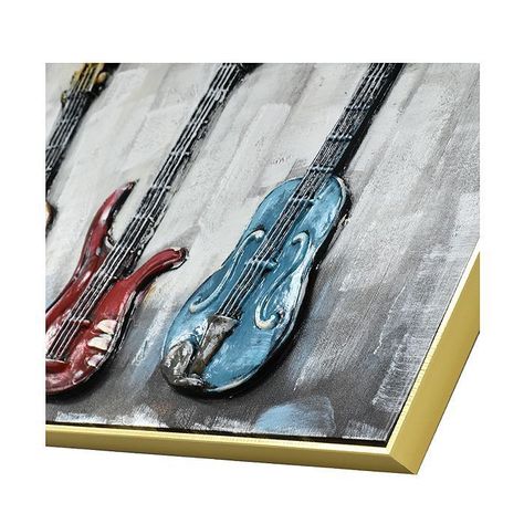 CUADRO MI COLECCIÓN DE GUITARRAS (150 x 4 x 57 cm)-4