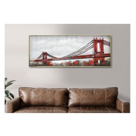 CUADRO MI VIEJO GOLDEN GATES (150 x 4 x 57cm)-2