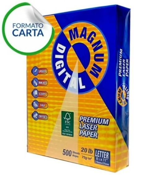 Resma Papel Tipo Carta Magum - 500 Hojas - 75Gr-0