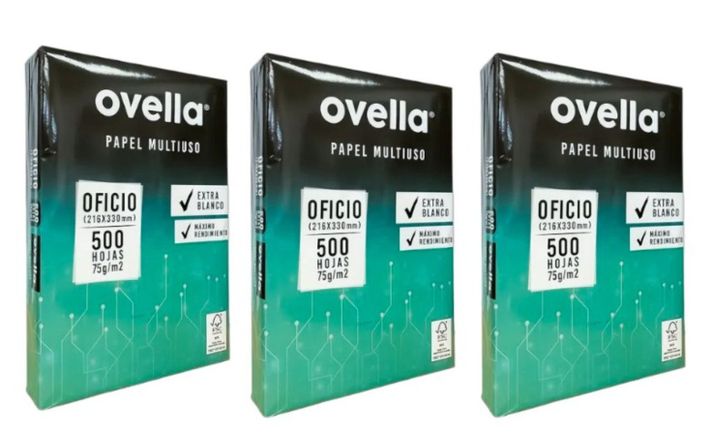 Resma Papel Tipo Oficio Ovella - 500 Hojas - 75Gr-1