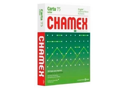 Resma Papel Tipo Carta Chamex- 500 Hojas - 75gr-1