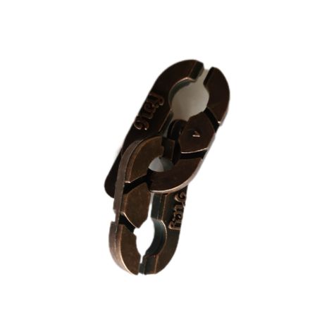 Rompecabezas de Metal "Cast Key Ring" -1