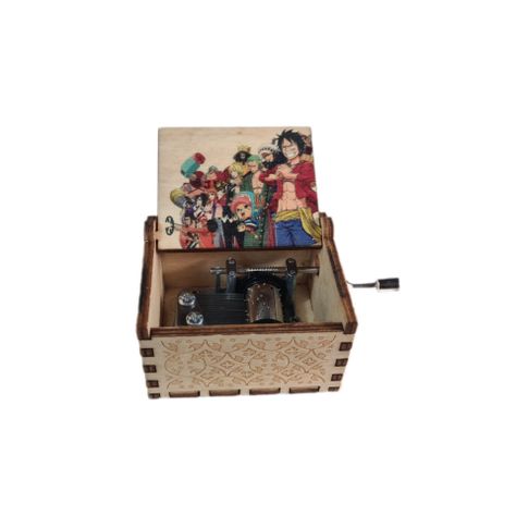 Caja Musical a Manivela One Piece Modelo C -0