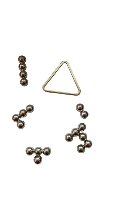 Rompecabezas de Metal Ball Pyramid-2