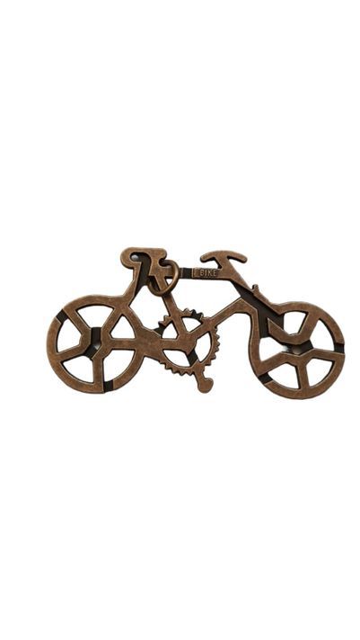 Rompecabezas de Metal “Amsterdam Bike"-0