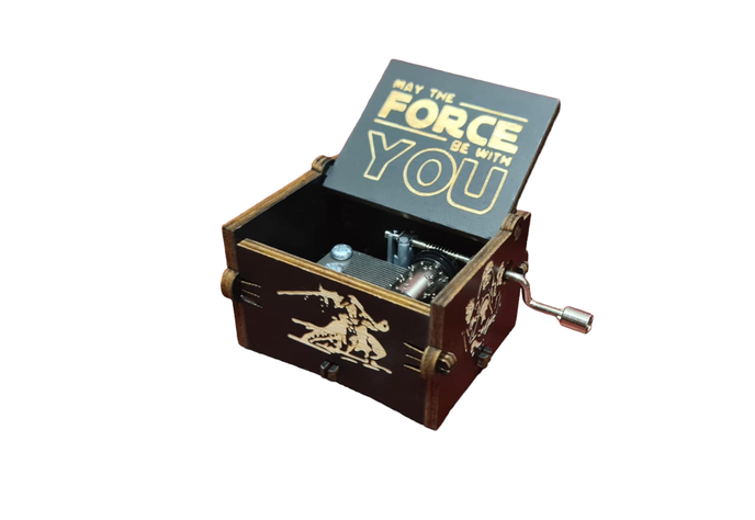 Caja Musical a Manivela Star Wars-1