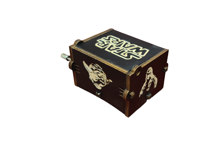 Caja Musical a Manivela Star Wars-2